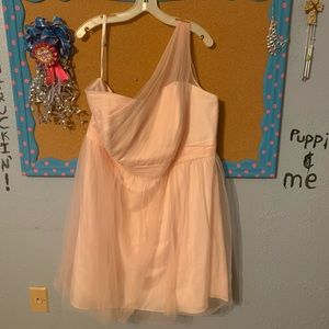 Blush David’s bridal dress